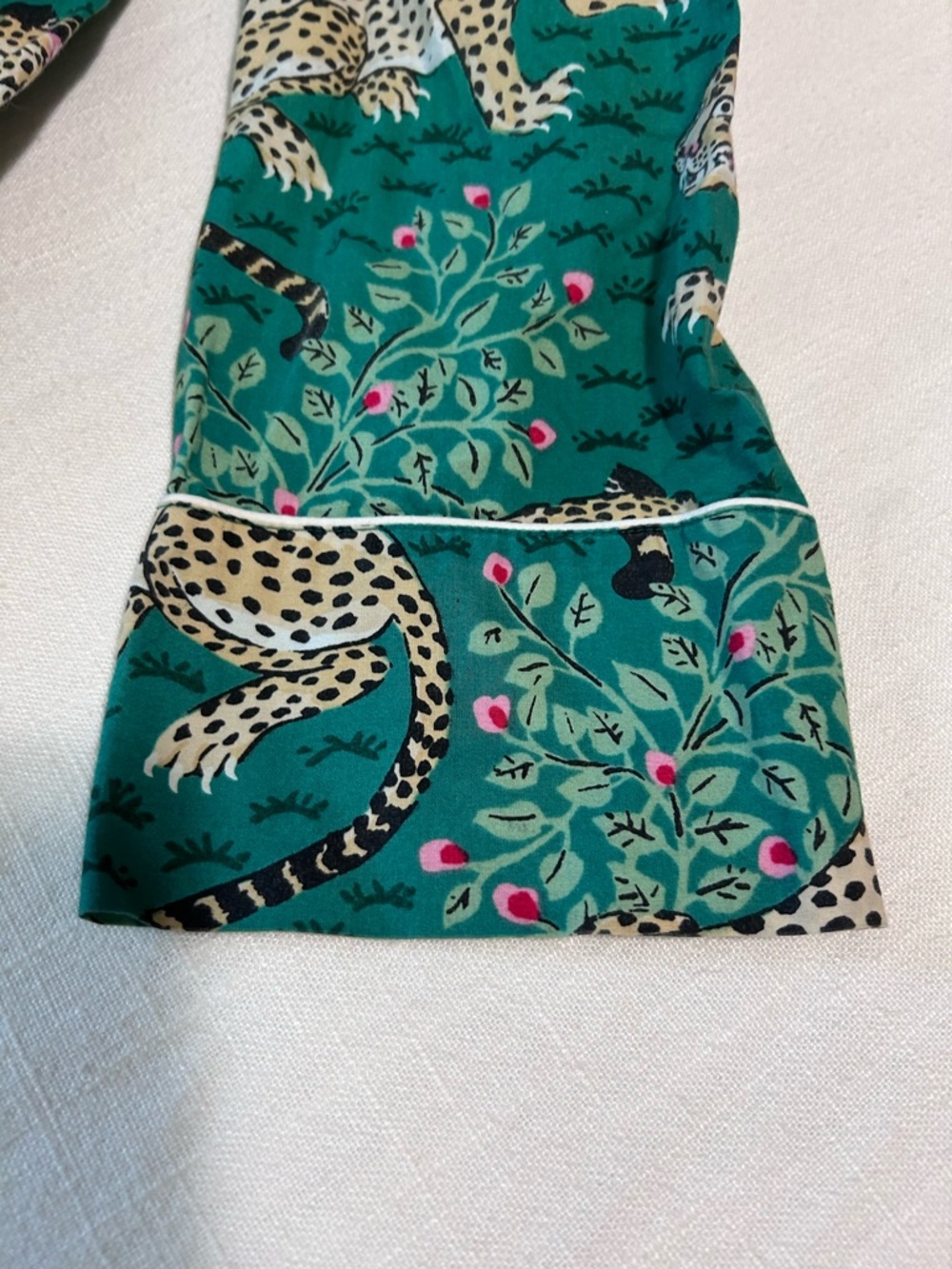 Printfresh Bagheera Leopard 🐆 Pajama Top woman’s size XL - Picture 6 of 6